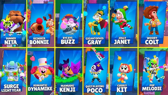 Nulls Brawl v61.249 17 Alle aktuellen Premium-Skins kostenlos
