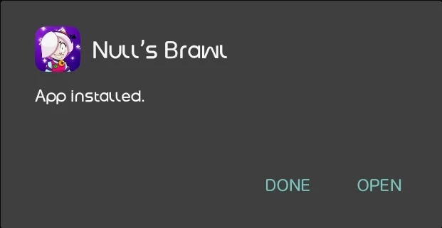 Nulls Brawl v61.249 31 Installiert Erledigt